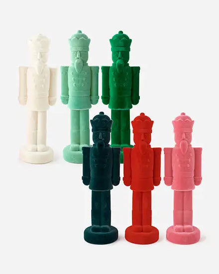 36’’ Flocked Nutcracker - Christmas Decor