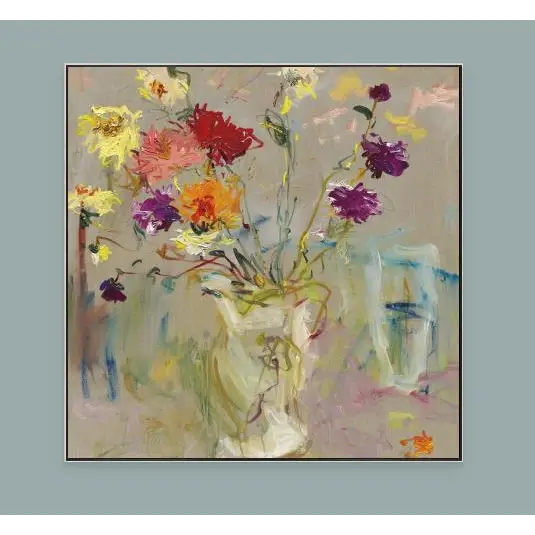 A Jug of Dahlias Artwork - Artwork