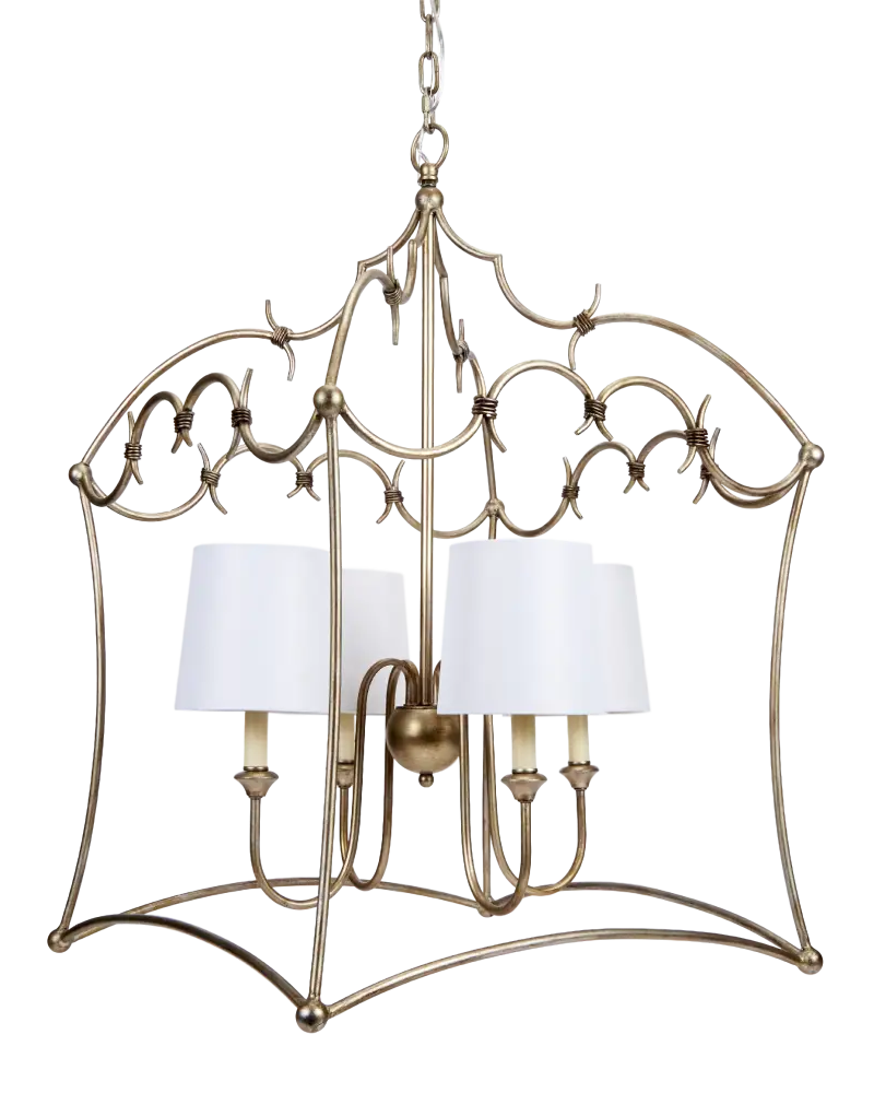 AMELIA ORNATE SILVER CHANDELIER - Chandelier