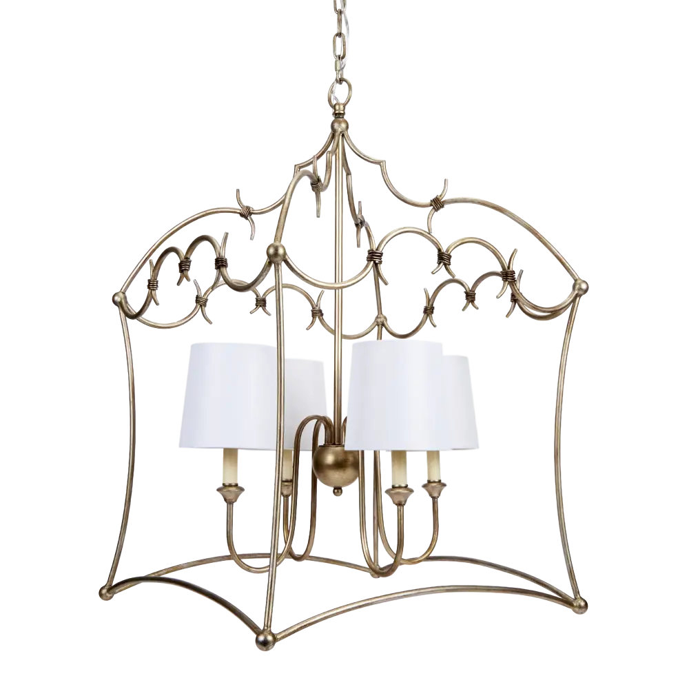 AMELIA ORNATE SILVER CHANDELIER - Chandelier