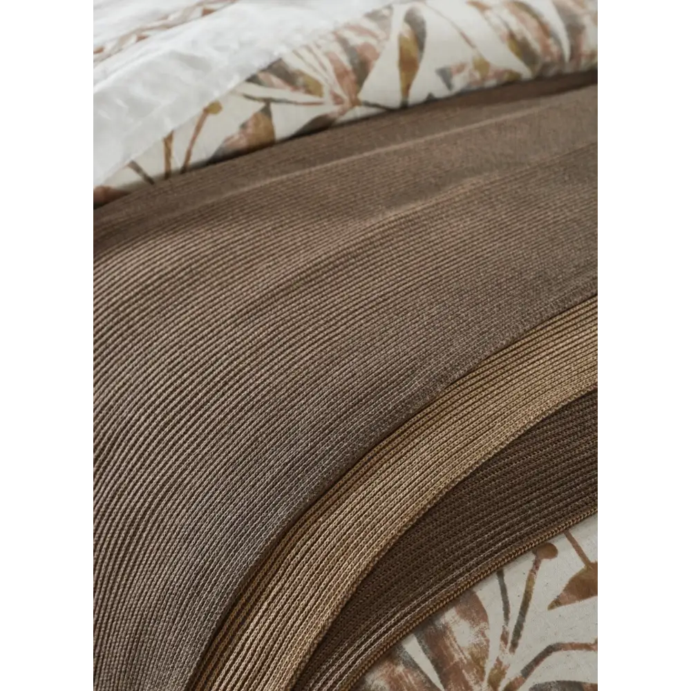 Amory Coverlet Tobacco - Bedding