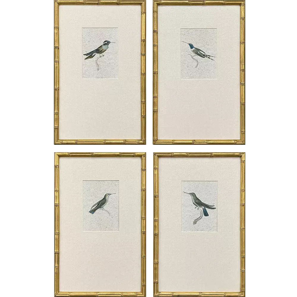 Antique Hummingbirds - Artwork