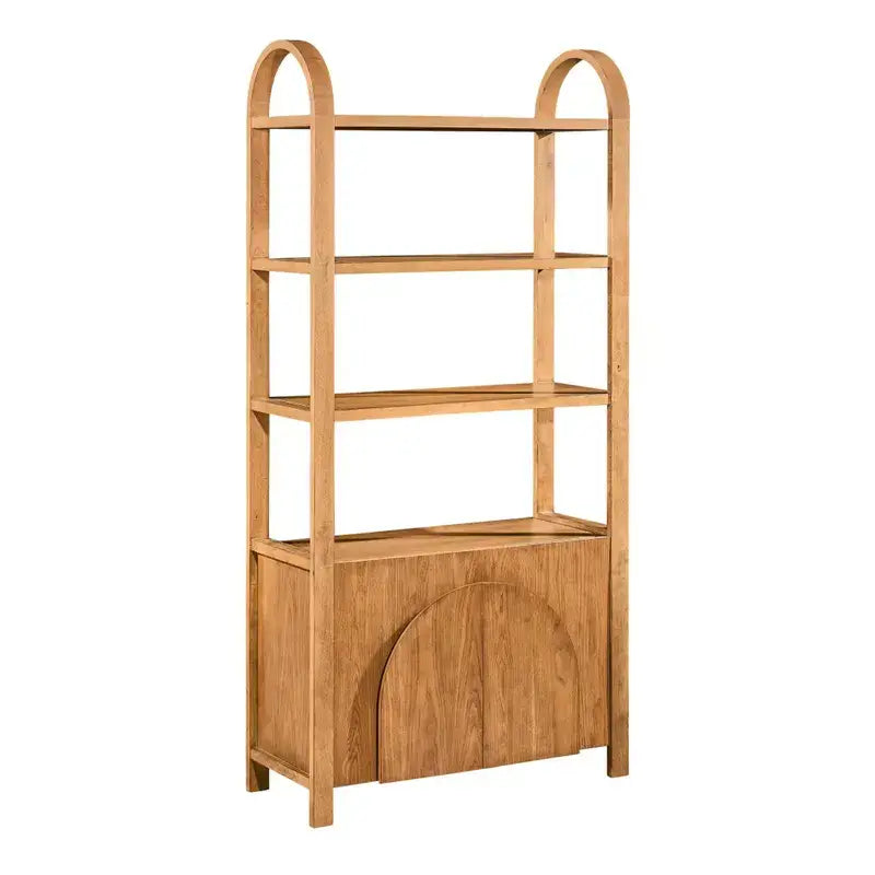 Arlo Brown Bookcase - Bookcase