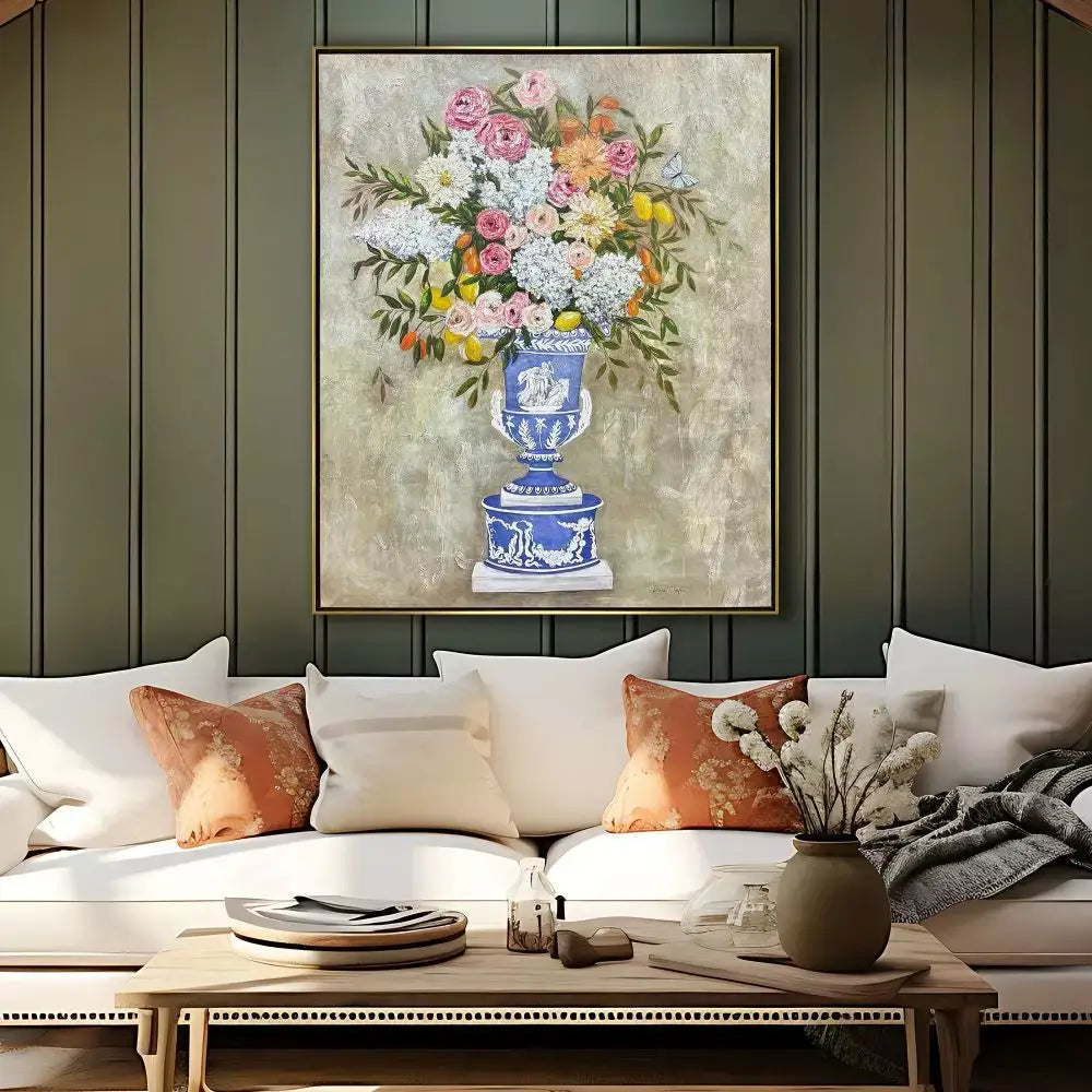 Arrangement In Blue - Artwork
