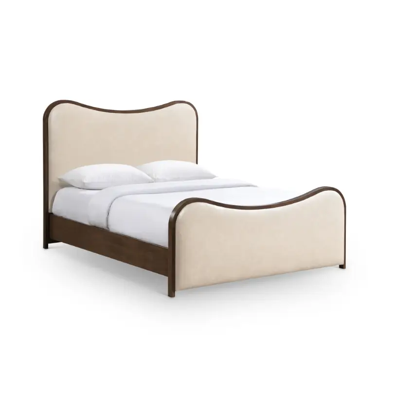 Arvada Vegan Leather Upholstered Bed - Queen Bed