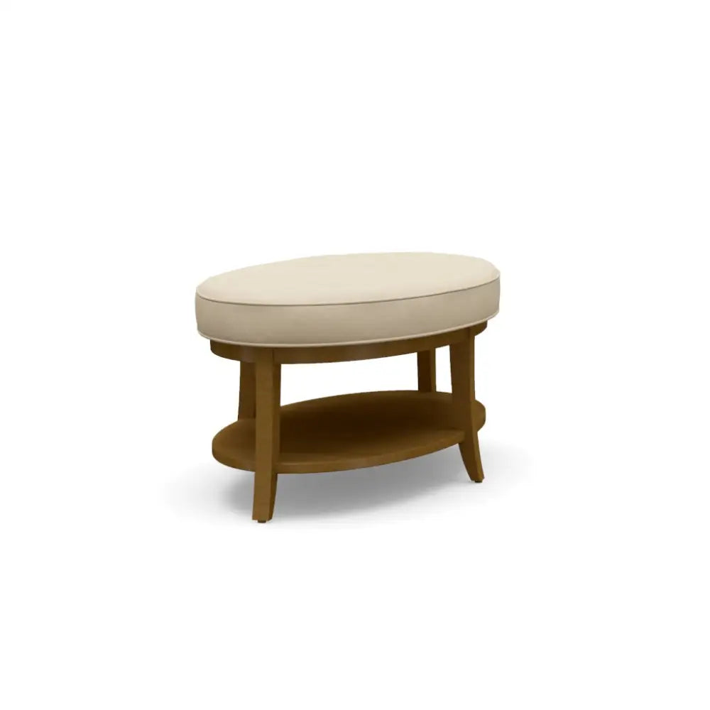 Avery Oval Ottoman - Ottoman