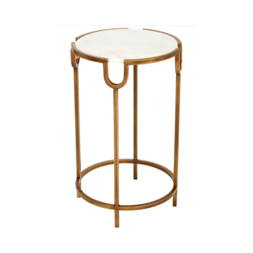 Beth Gold Accent Table - Accent Table