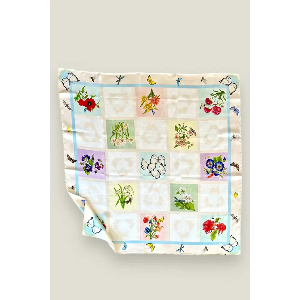 Birth Month Silk Scarf - Scarf