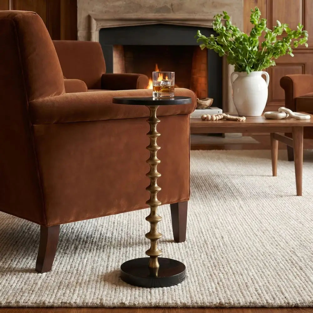 Black and Gold Martini Table - Martini Table