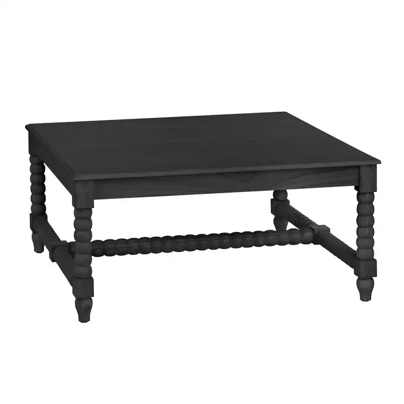 Black Square Coffee Table