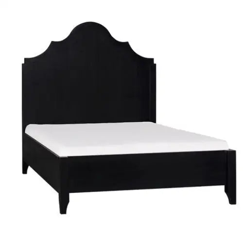 Black Swedish Queen Bed - Queen Bed