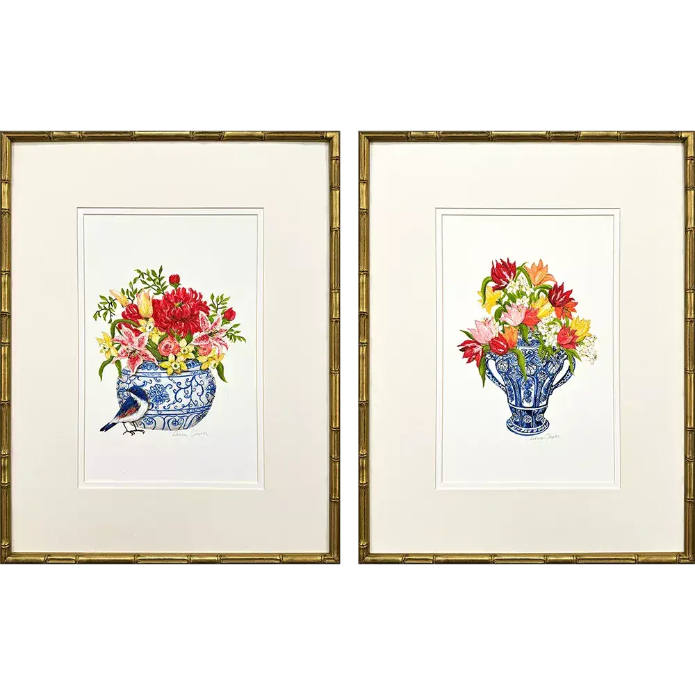 Blue And White I - Artwork