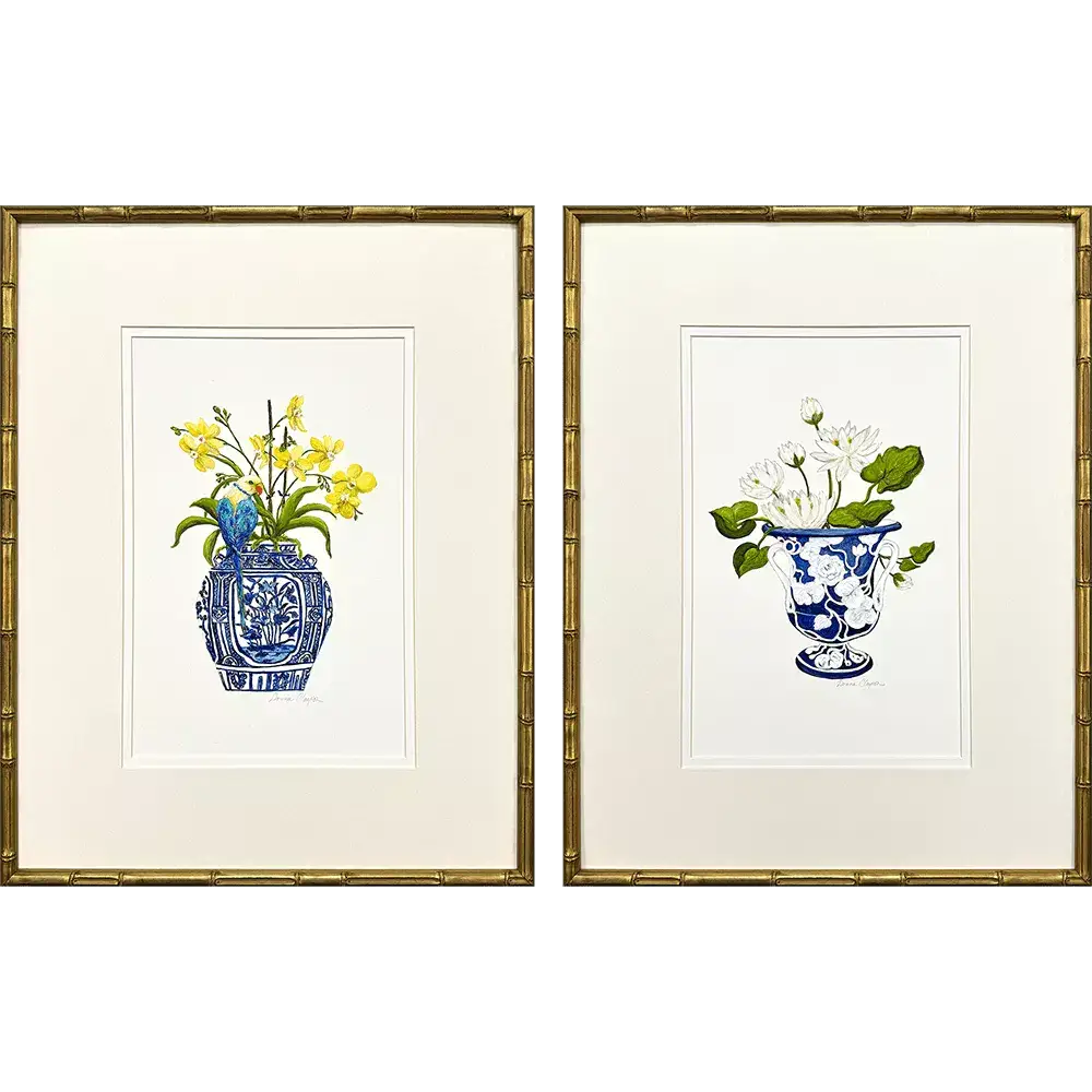 Blue And White II - Artwork