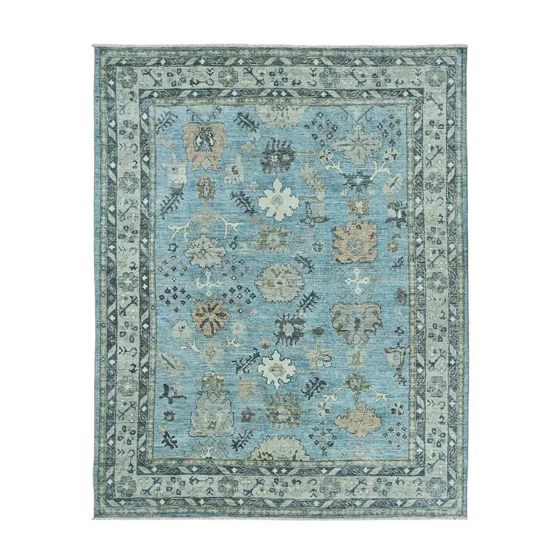 Blue Boheme Area Rug - Area Rug