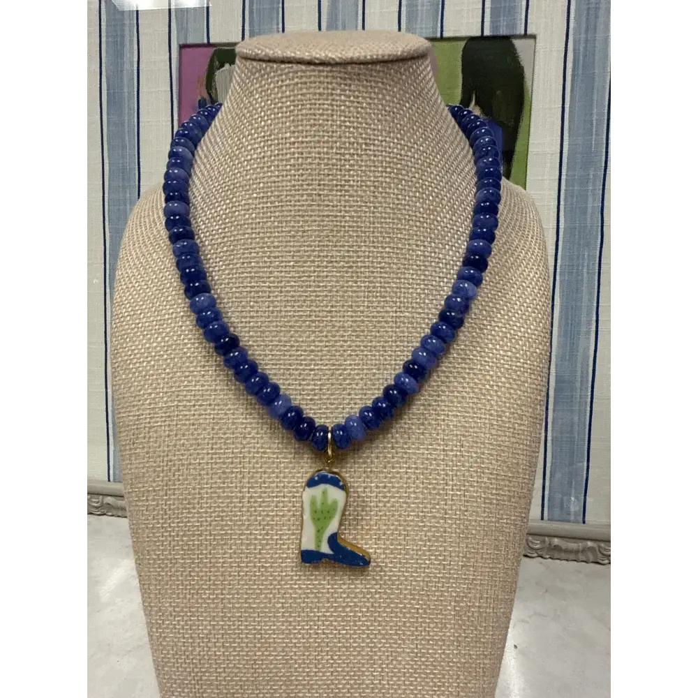 Boot Necklace - Necklace