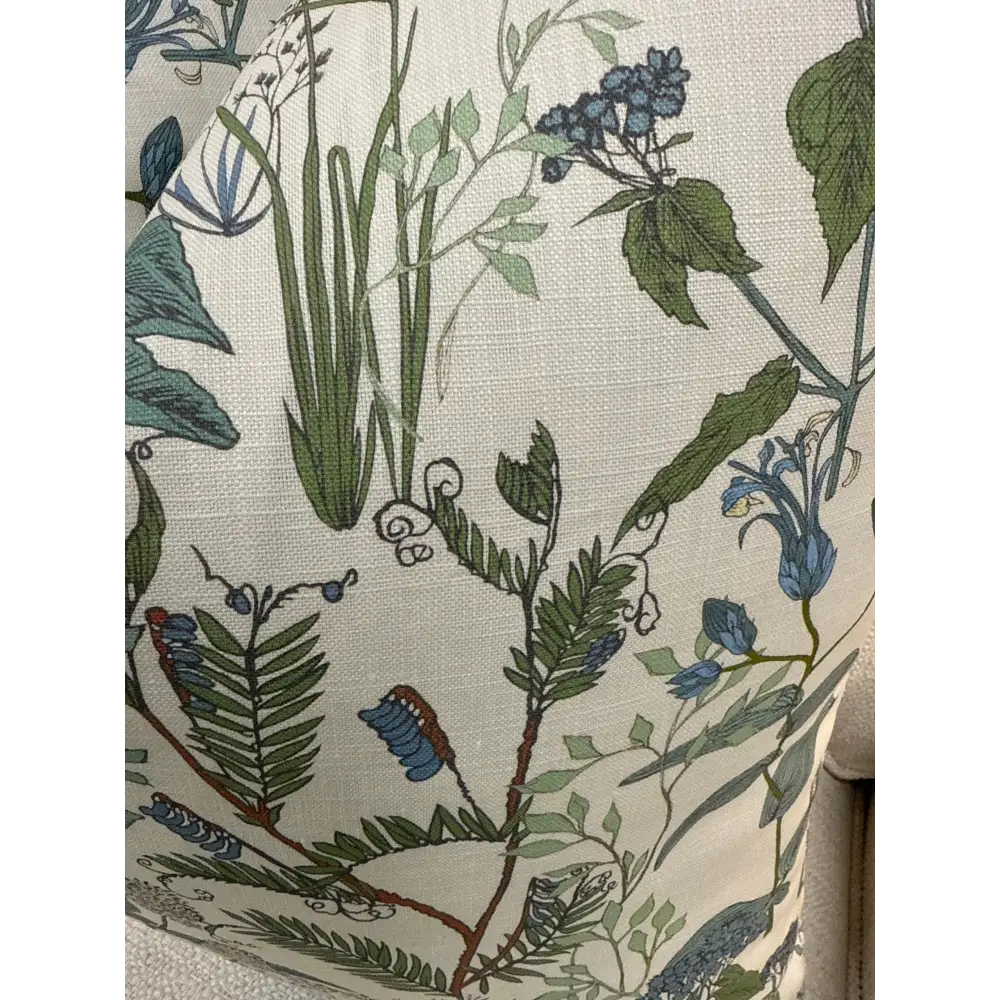 Botanical Sketch Garden Pillow - Throw Pillow