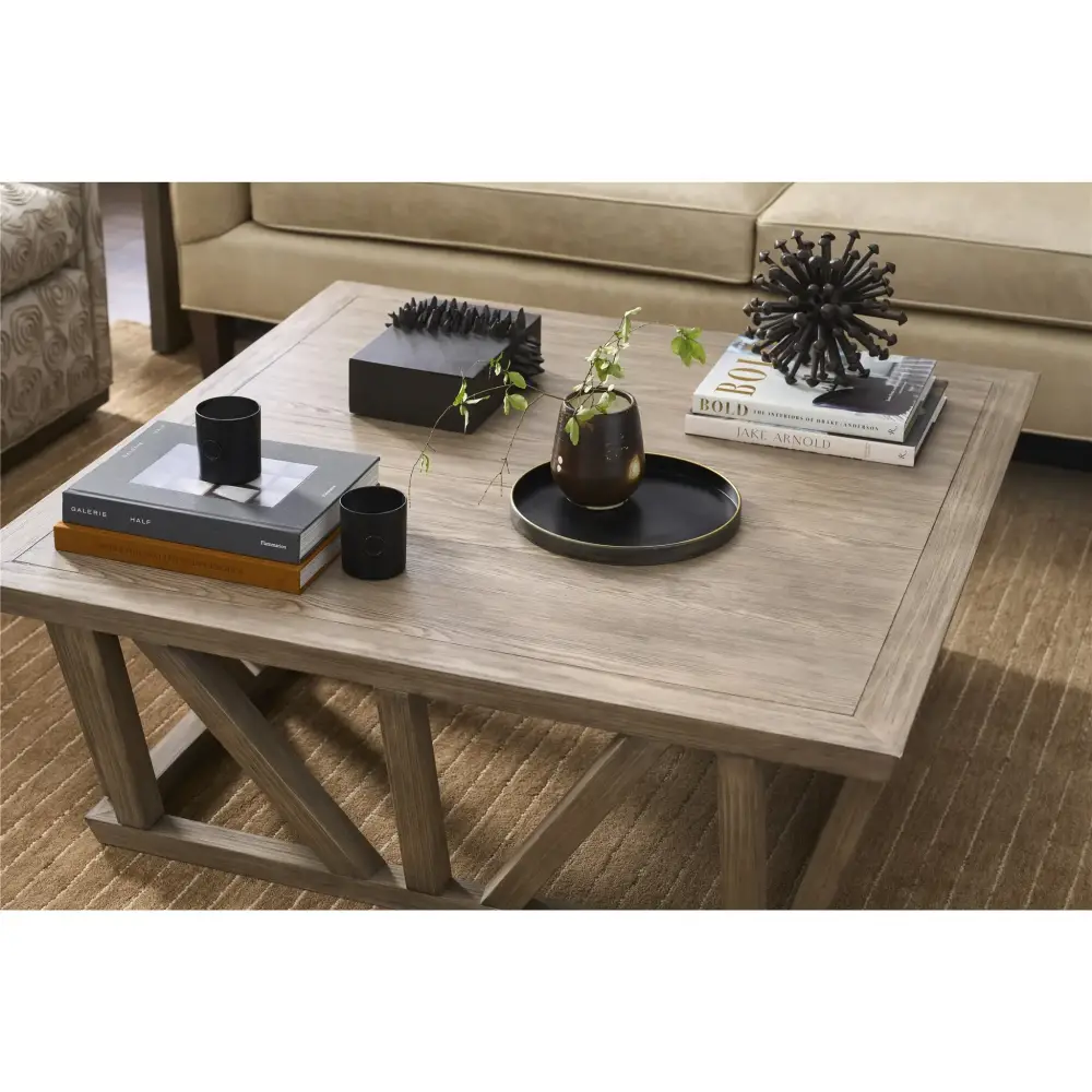 Boulder Square Cocktail Table - Coffee Table