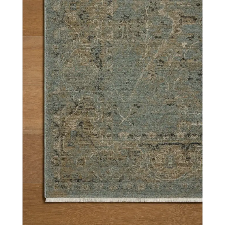 Briar - Aqua/Olive - Area Rugs