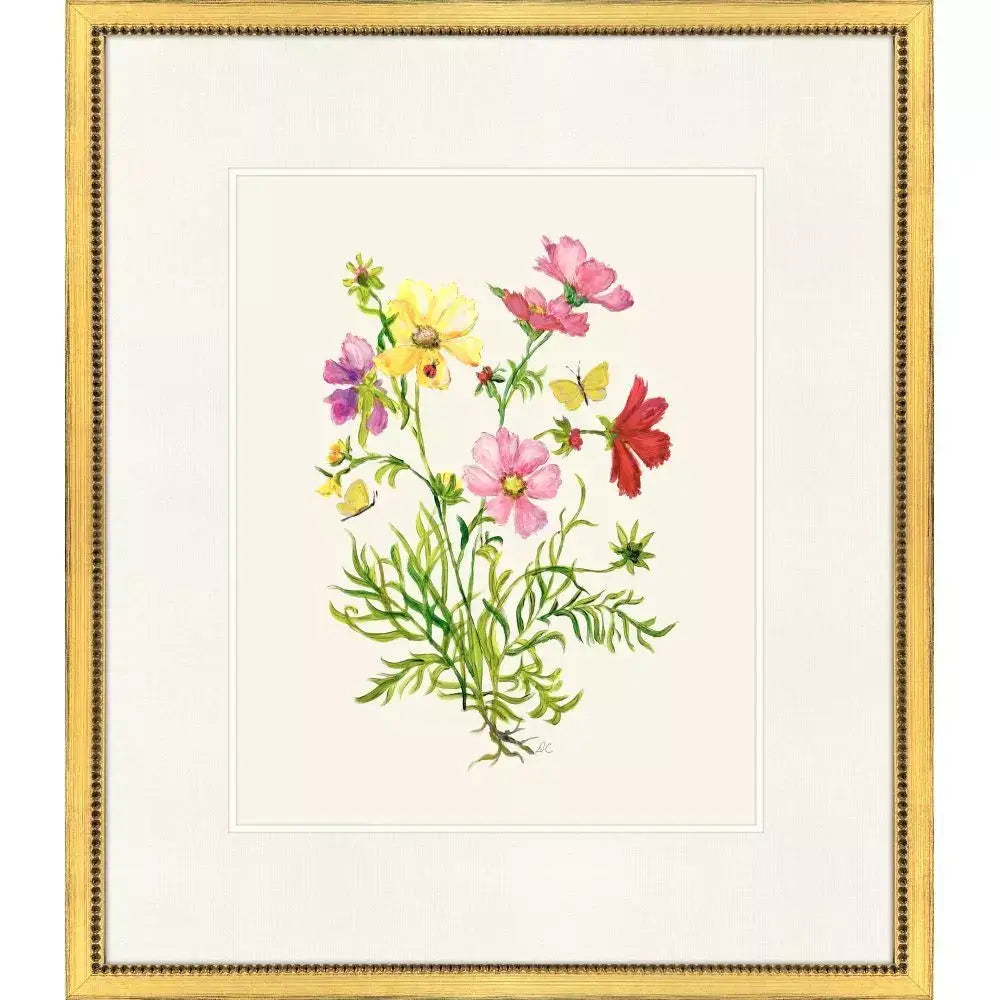 Bright Colorful Botanical Art - II-2 - Artwork