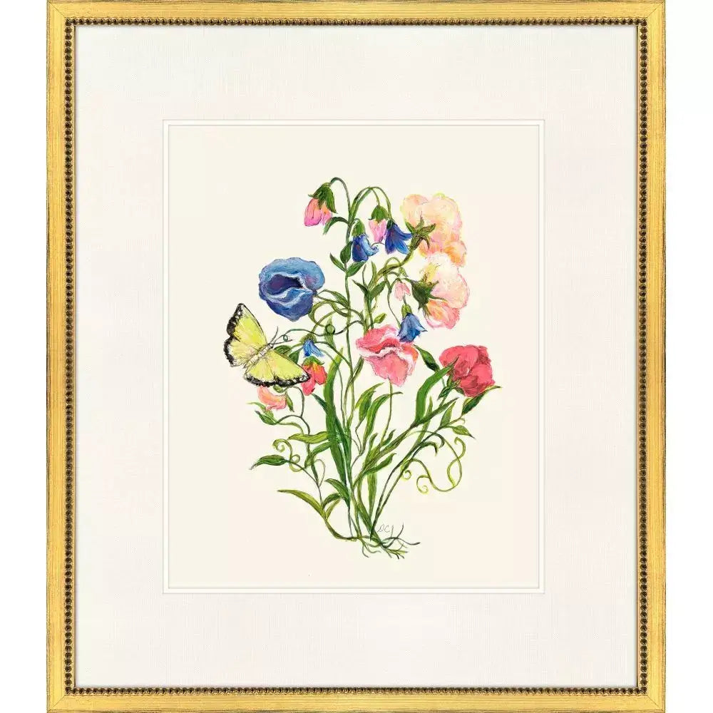 Bright Colorful Botanical Art - II-4 - Artwork