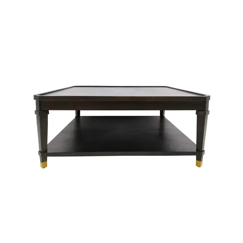 Brown Square Coffee Table - Coffee Table