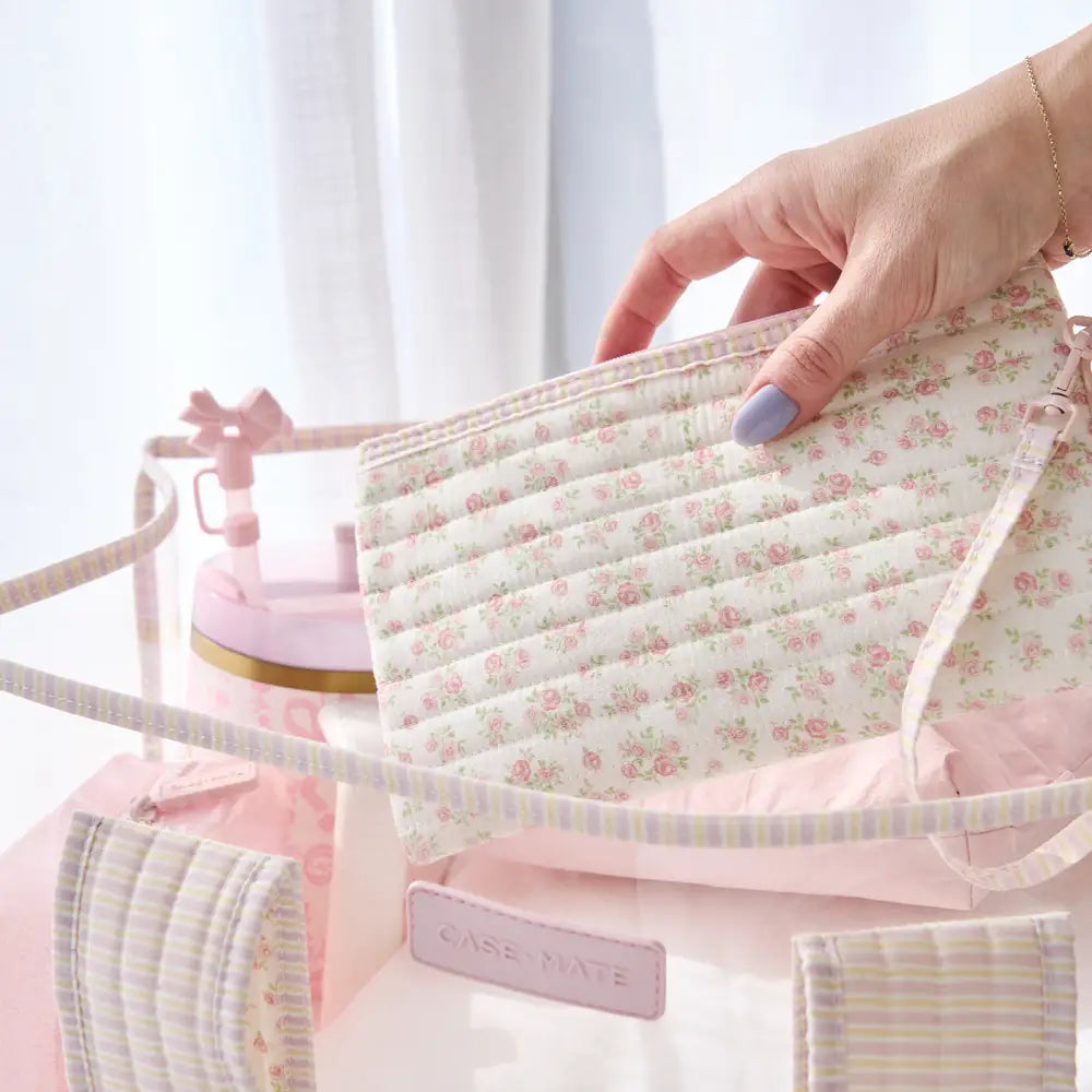 Case-Mate Quilted Ditsy Floral Jelly Tote Bag - Tote