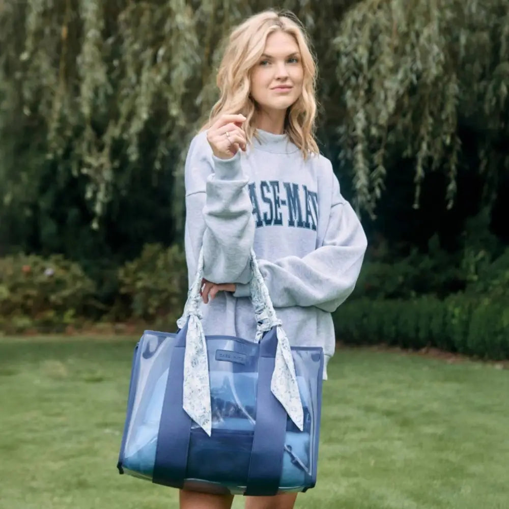 Case-Mate Something Navy Twilly Jelly Tote Bag - Tote