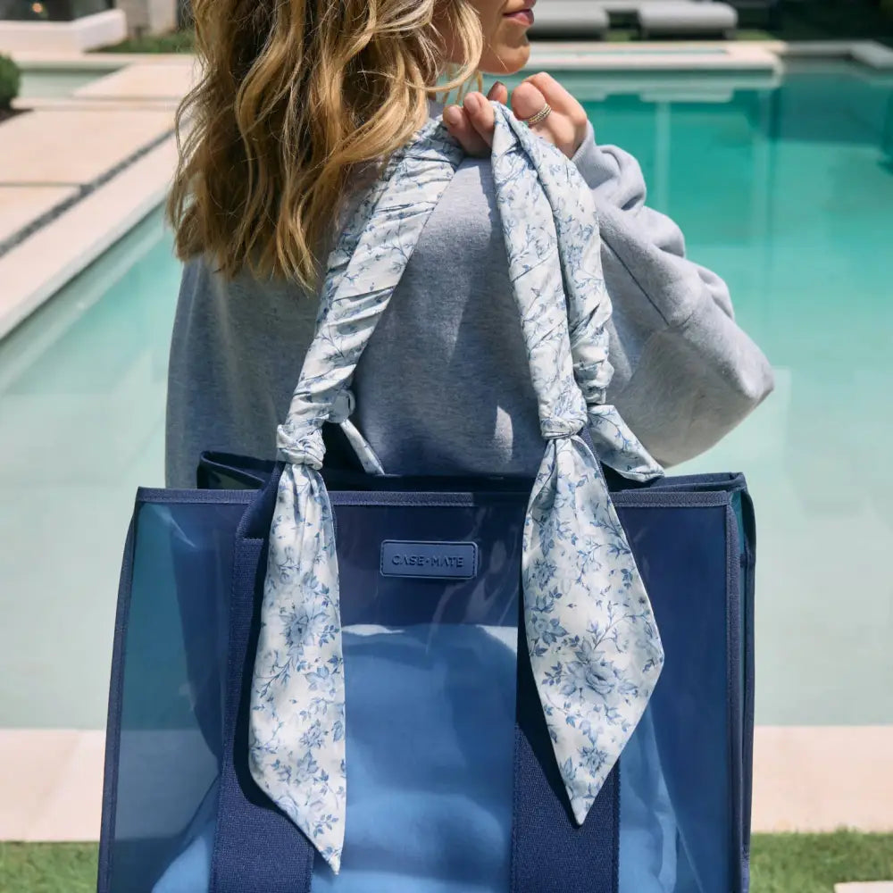 Case-Mate Something Navy Twilly Jelly Tote Bag - Tote