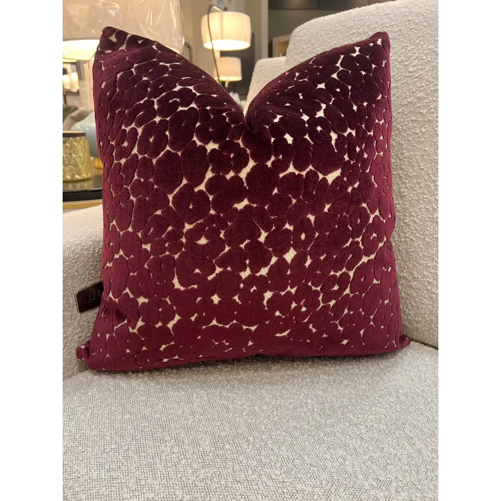 Chava Plum Pillow - THROW PILLOW