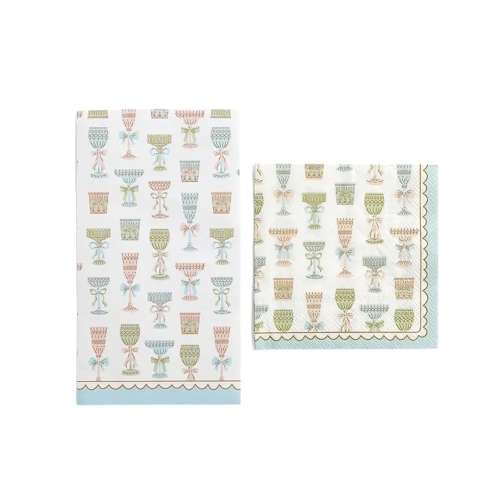 Cheers! 24 Pc 3-Ply Paper Cocktail or Guest Napkin Set - Paper Napkins