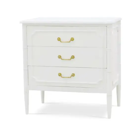 Chelsea 3 Drawer Bedside Table - Nightstand