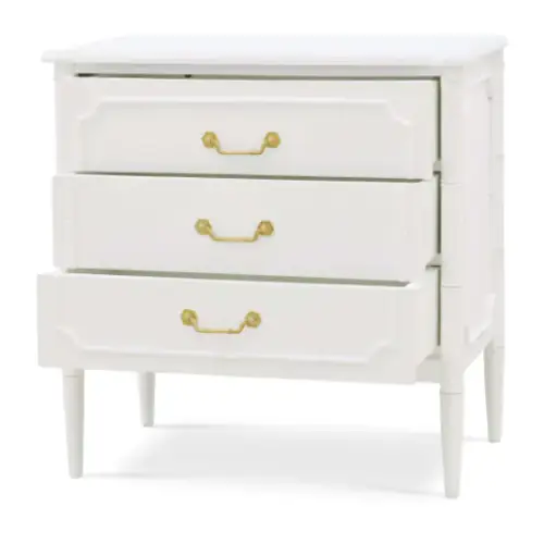 Chelsea 3 Drawer Bedside Table - Nightstand
