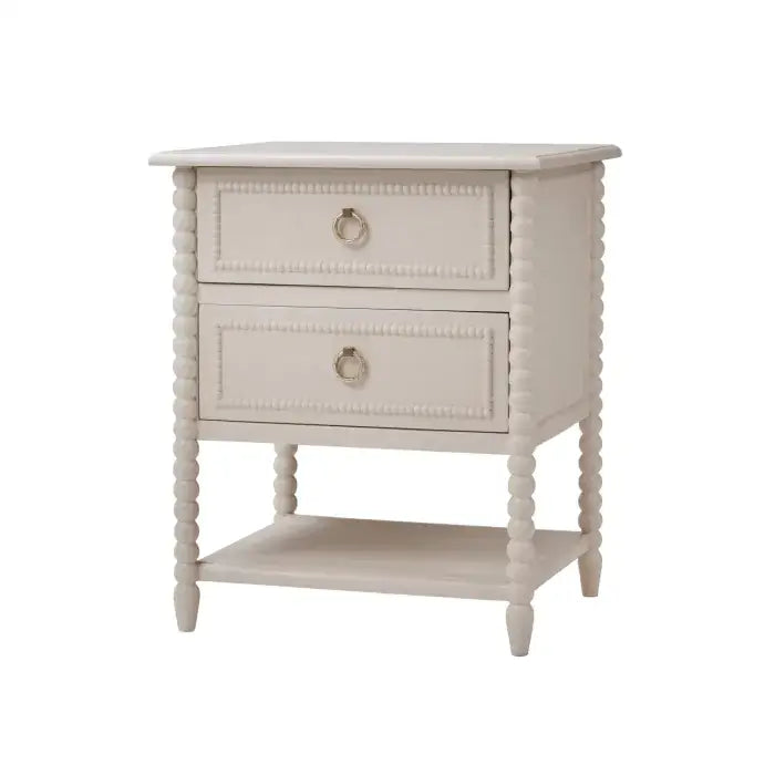 Cholet 2 Drawer Bedside Table - Nightstand