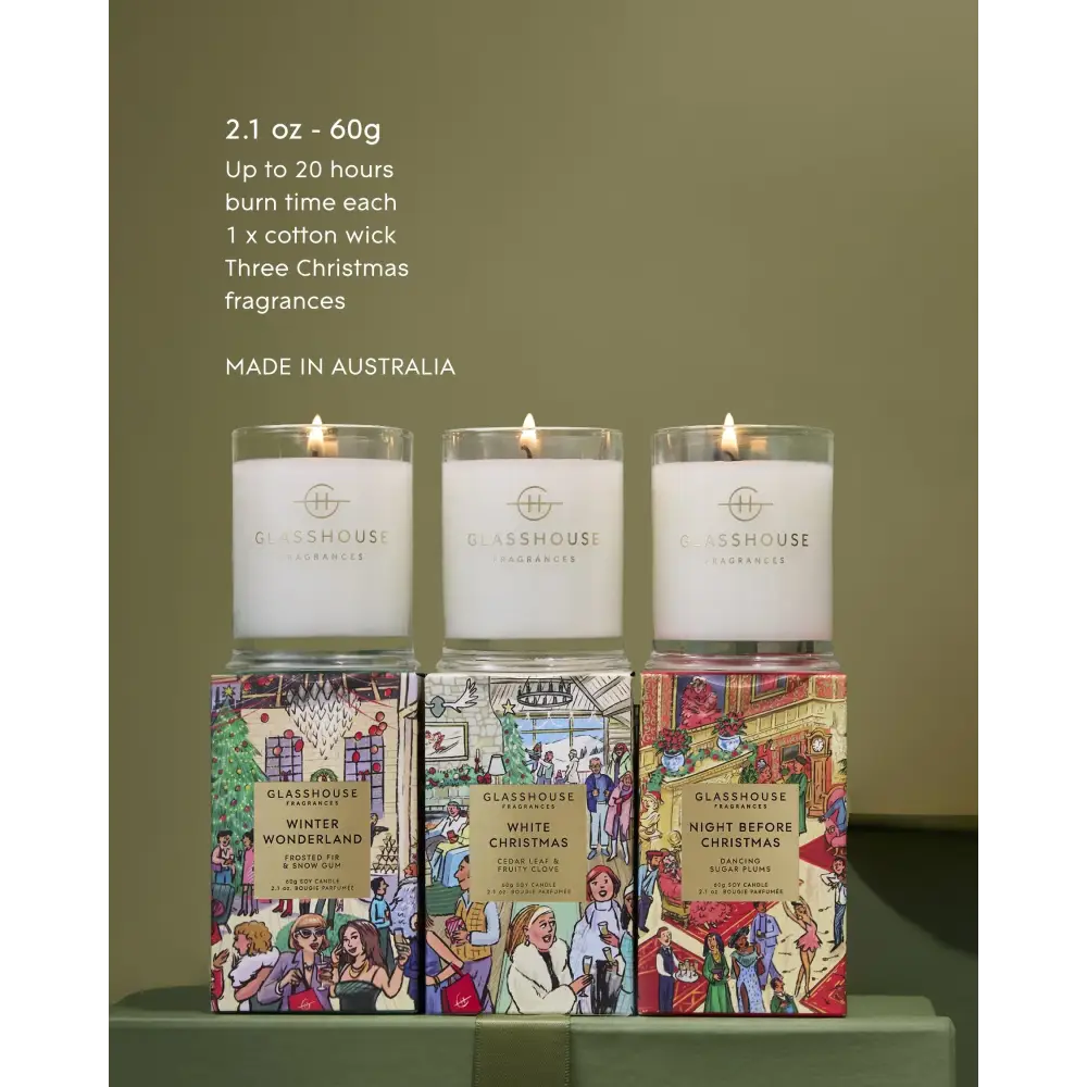 Christmas Candle Trio 2.11 oz - Candle