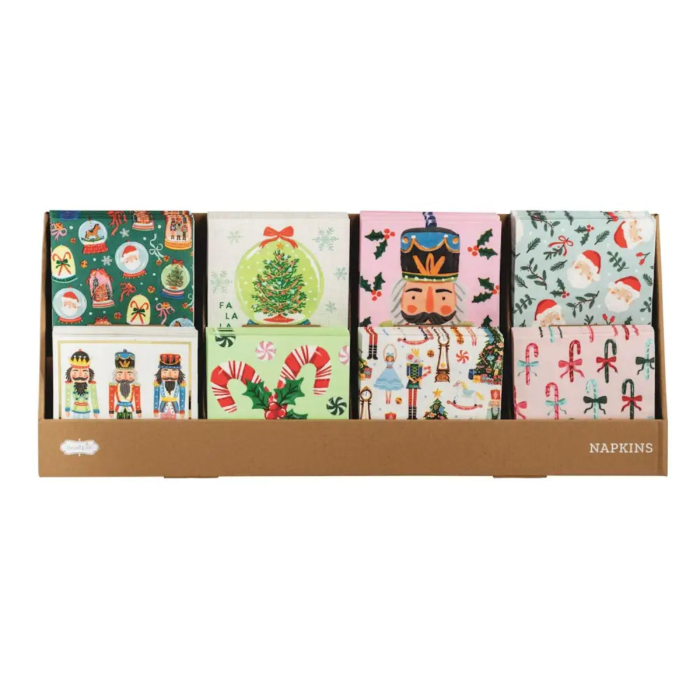 Christmas Paper Napkin Sets - christmas serveware