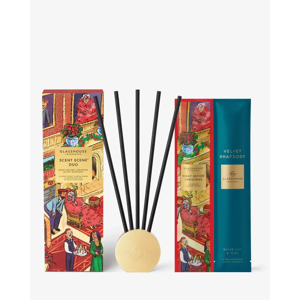 Christmas Scent Scene Duo - Night Before Christmas and Velvet Rhapsody - Christmas Fragrance