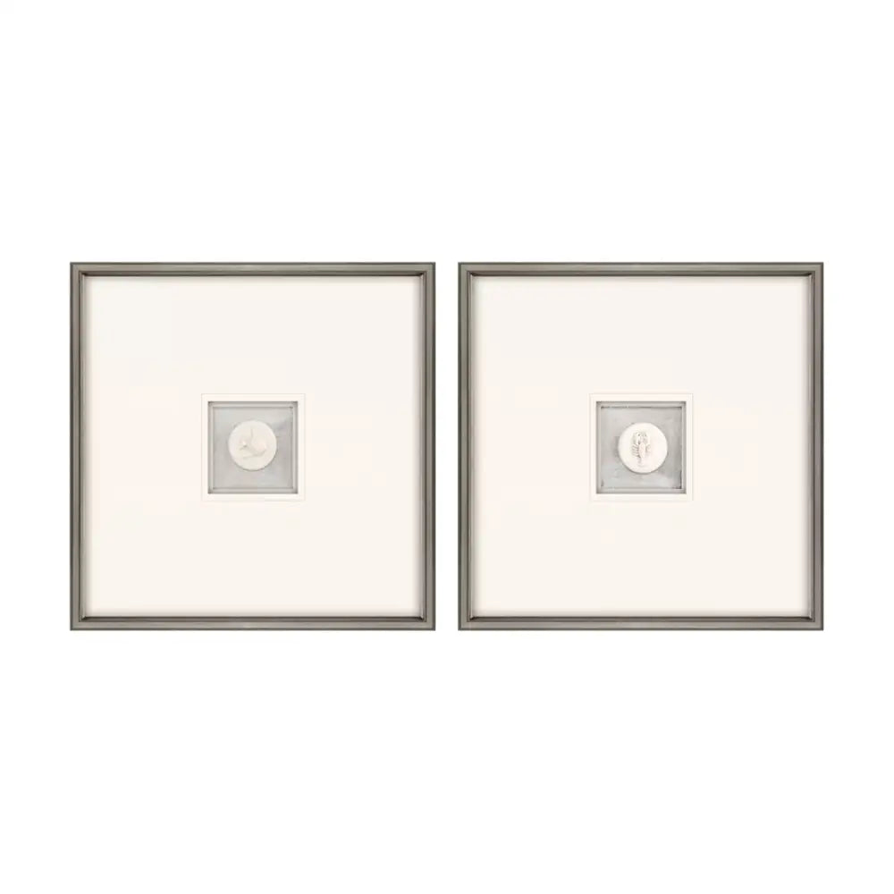Coastal Intaglio IV - Wall Decor