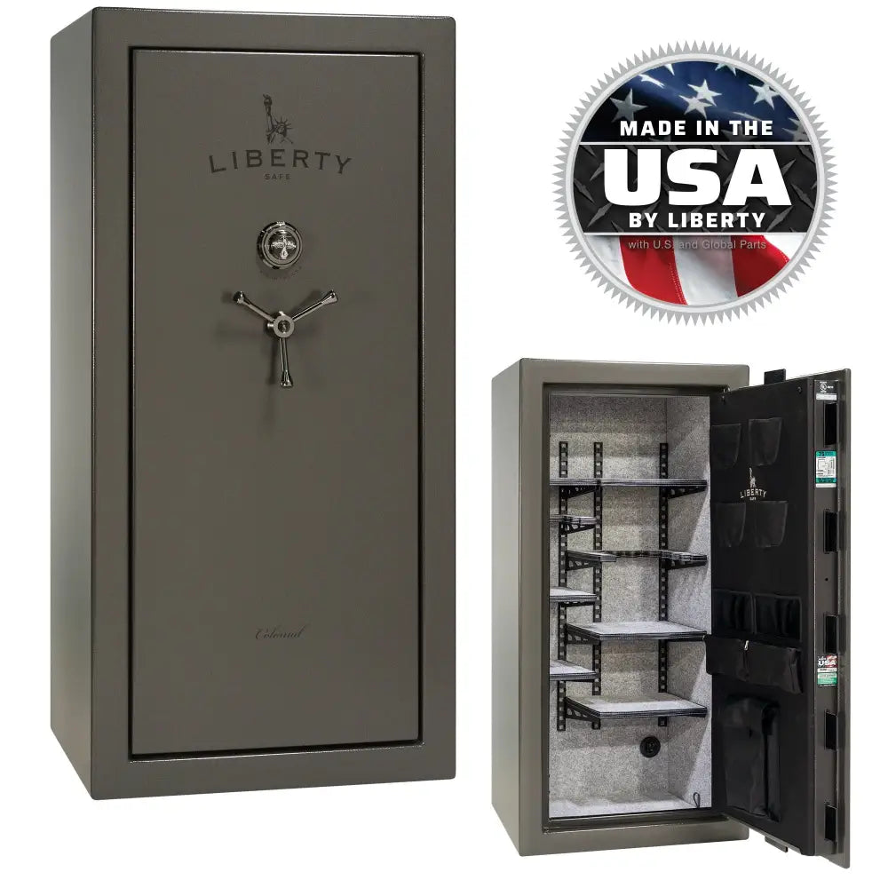Colonial 23 - Gray Marble - Mechanical / Modular - Gun Safe