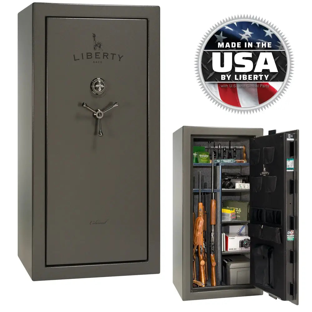 Colonial 23 - Gray Marble - Mechanical / Original - Gun Safe