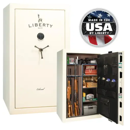 Colonial 30 - White Powder - Winter Whiteout - Gun Safe