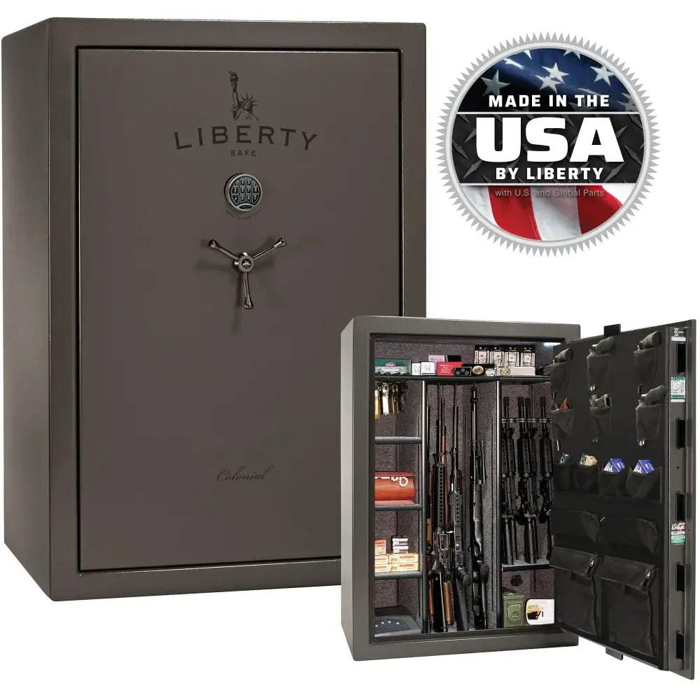 COLONIAL 35 - BRONZE TEXTURED - Mechanical - GUN SAFE