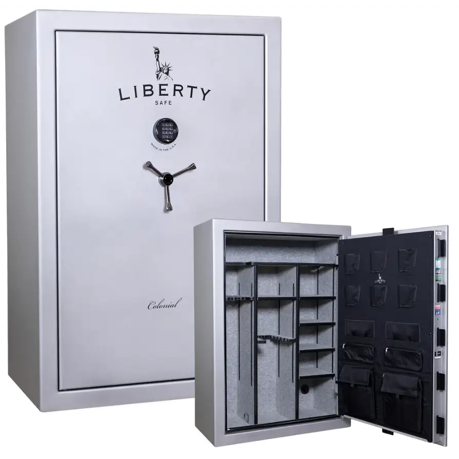 COLONIAL 35 - Glacier Steel - Electronic Lock - Electronic - GUN SAFE