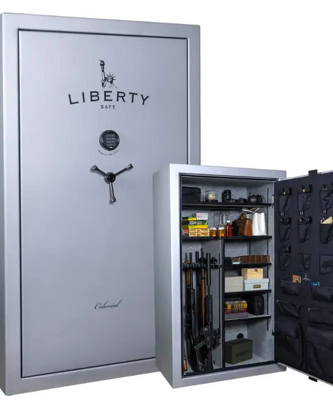 Colonial 50 - Glacier Steel - Electronic Lock - Gun Safe