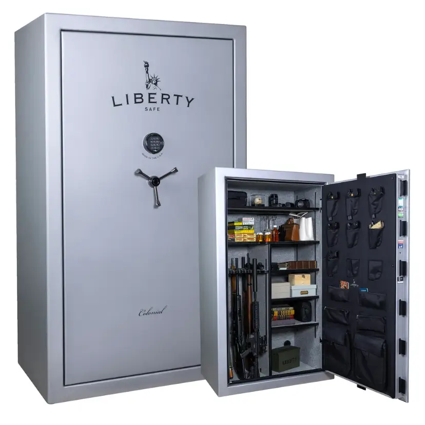 Colonial 50 - Glacier Steel - Electronic Lock - Gun Safe