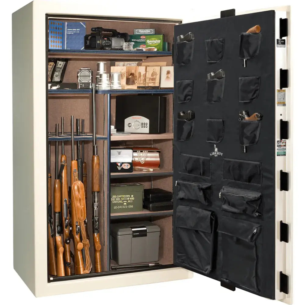 Colonial 50 - White Gloss - Electronic Gloss - GUN SAFE