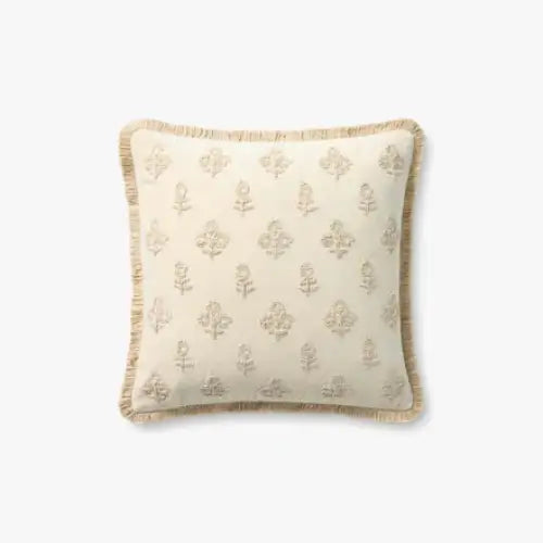 Darla 18’’ Pillow - Ivory - Throw Pillow