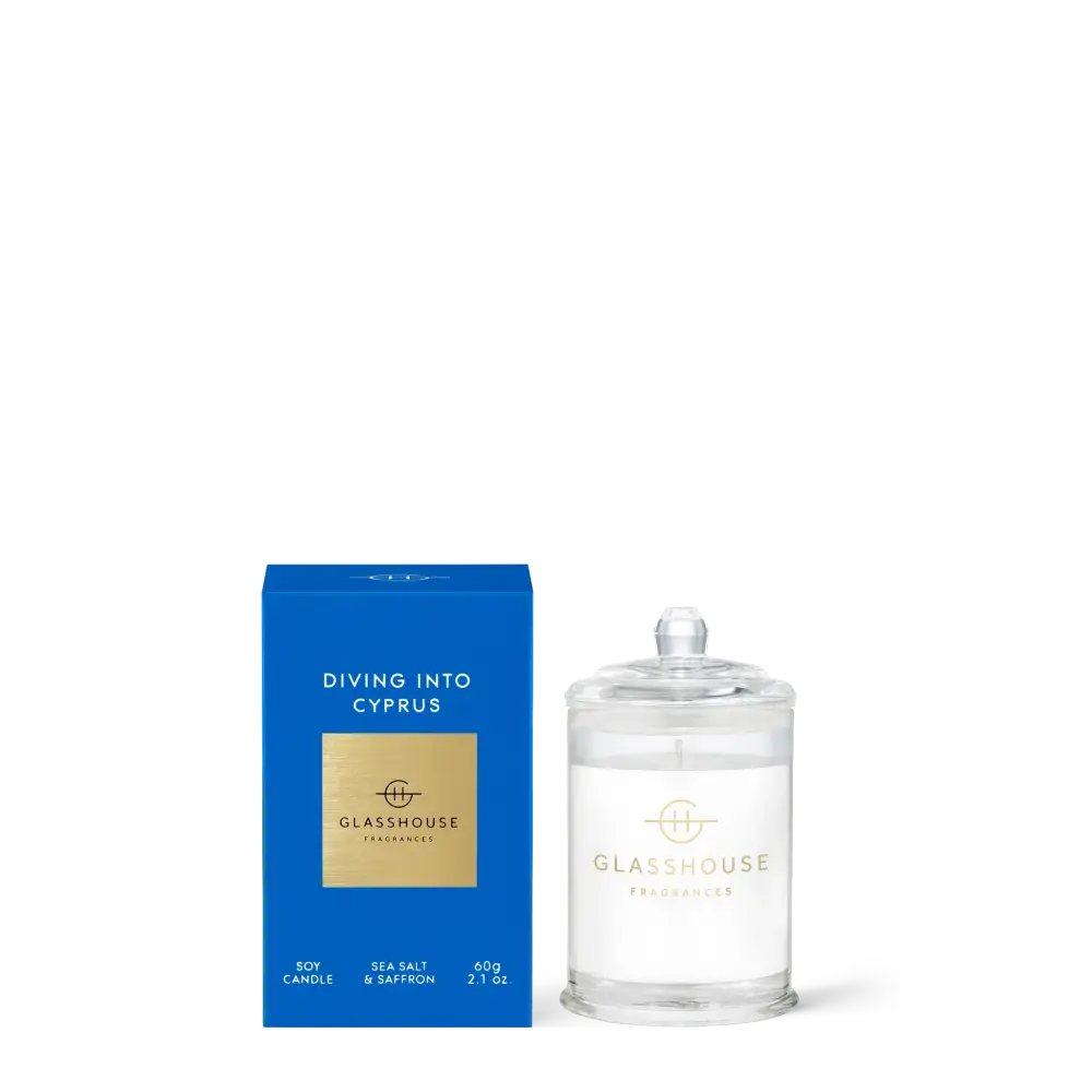 Diving Into Cyprus Fragrance - 2.1 oz. Candle - Candle