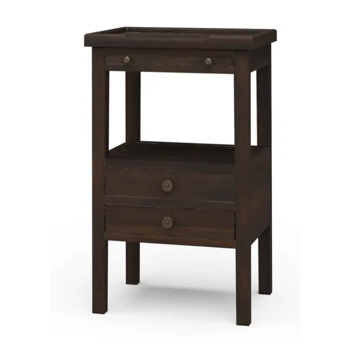 Eton 2 Drawer Side Table - Side Table