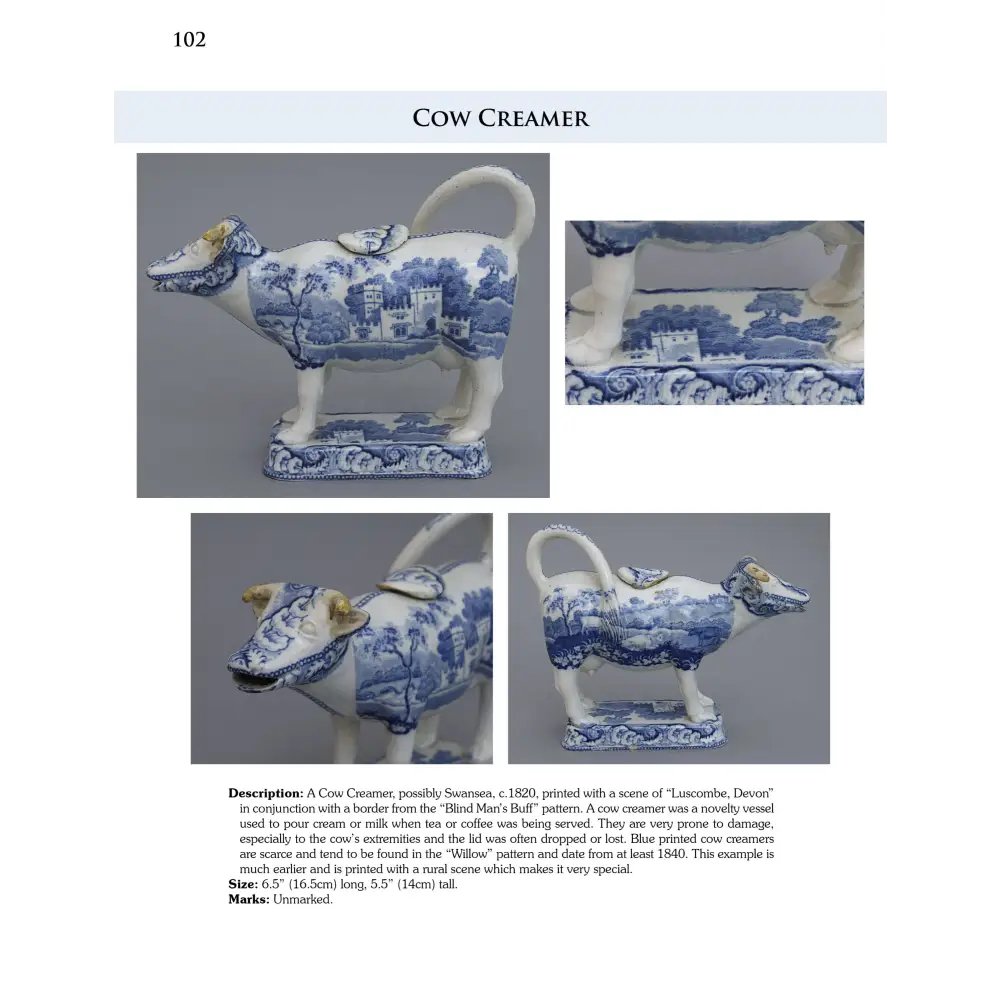 Extraordinary British Transferware: 1780-1840