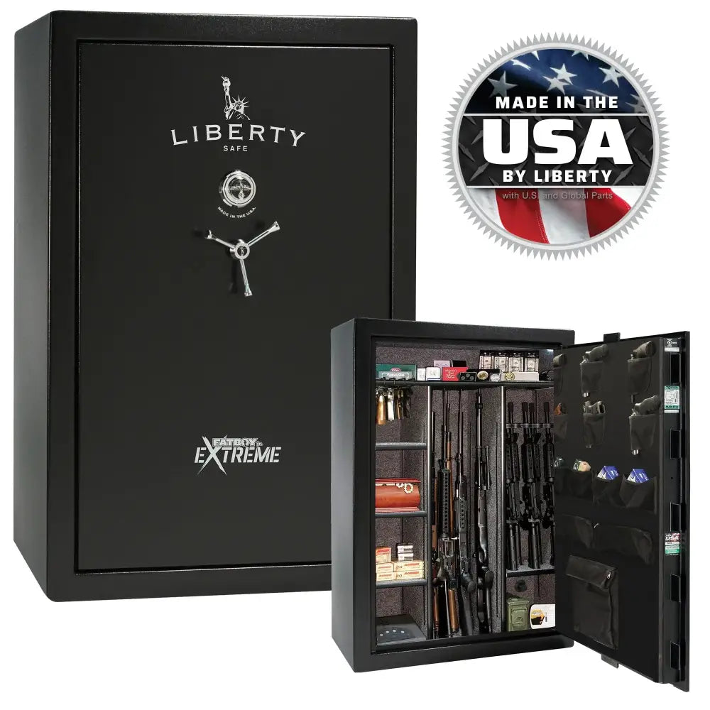Fatboy JR. 48 - Black Textured - GUN SAFE